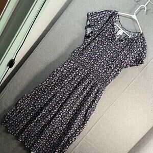 Lands' End Regular Sleeveless Swim Cover-Up Dress Size Medium